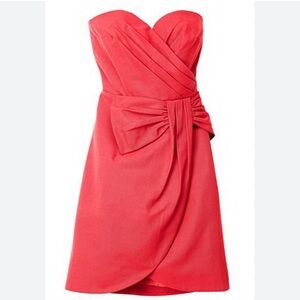 H&M Coral Strapless Dress